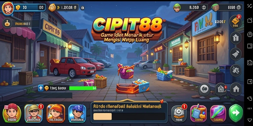 Tampilan gameplay CIPIT88 yang mengasyikkan dan penuh warna.