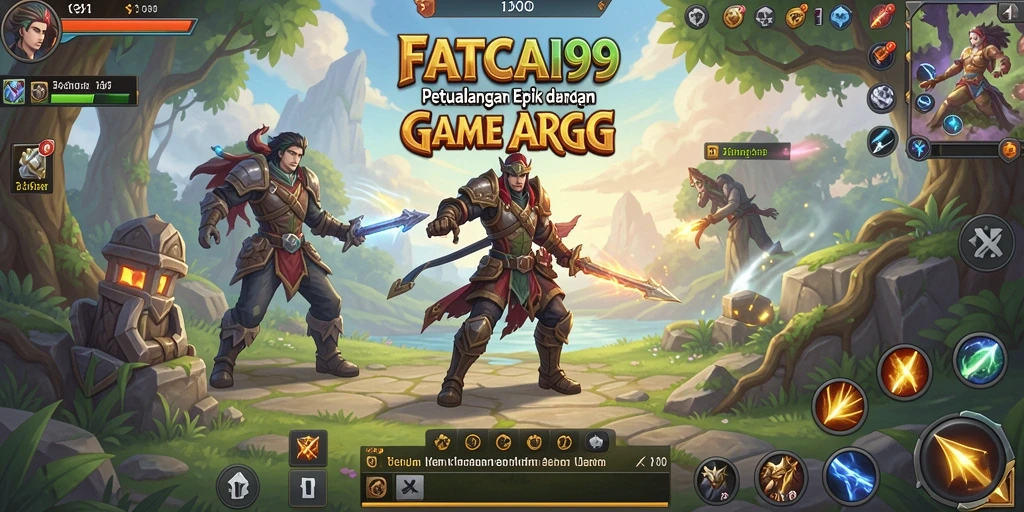 Screenshot menunjukkan gameplay seru dan grafis menawan dari FATCAI99.