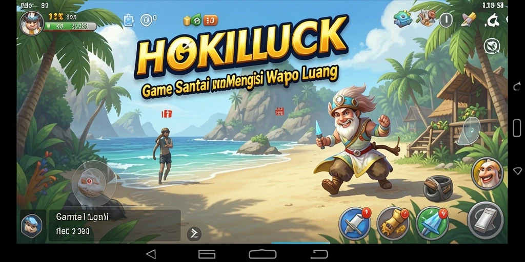 Tampilan menarik HOKILUCK dengan gameplay seru dan adiktif.