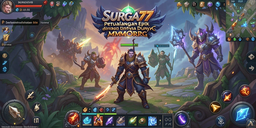 Gameplay epik dalam SURGA77 dengan petualangan menakjubkan.
